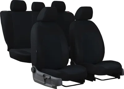 Produktbild von Autositzbezüge Universal Schonbezüge für Auto Caro, Schwarz
