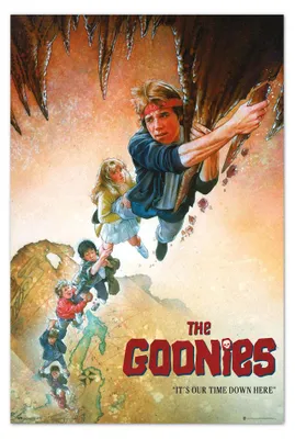 Zdjęcie produktu dla Erik Editores The Goonies It's Our Time Down Here Plakat na drzwi jeden rozmiar