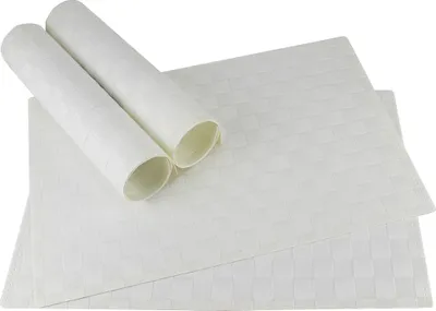 Immagine prodotto di Tovaglietta MODERNA bianca da 4 pezzi come decorazione della tavola