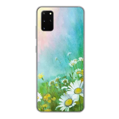Produktbild von MuchoWow® Handyhülle Schutzhülle Hülle für Samsung Galaxy S20 Plus Gänseblümchen - Sonne - Sommer Silikon Softcase Handy Hülle - Hartschale