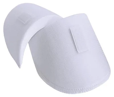 Produktbild von INF Unsichtbare Schulterpolster 2 Paar Schaum selbstklebend 12.5x7.5cm Weiß