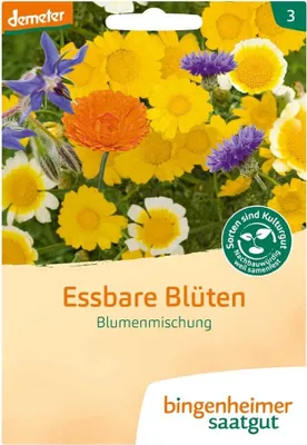 Produktbild von Blumenmischung - Essbare Blüten 6er Pack