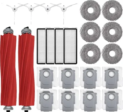 Immagine prodotto di Accessori per robot aspirapolvere, filtro HEPA, facile da installare, 24 pezzi