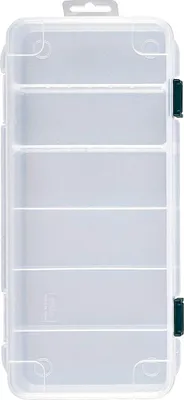Produktbild von Meiho Köderbox 3L Klar 275x131x45 mm mit 4 festen Fächern und 2 Teilern