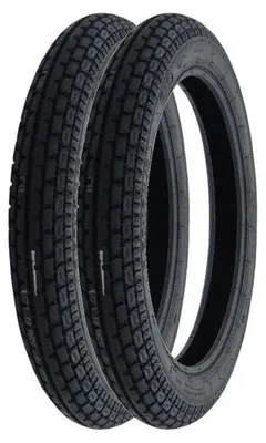 Productafbeelding van 2 banden Heidenau K34, maat 3.50-18 (3 1/2 x 18), draagvermogen 62S, tubeless (TT)