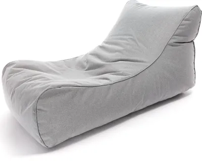 Produktbild von Ecopuf, Master, Sitzsack Pouf, Sack Poufsessel Pufsack Kinder, Erwachene, 115x65x60cm, Grau