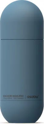 Produktbild von Asobu Orb, 430 ml, Tägliche Nutzung, Blau, Edelstahl, 24 h, 12 h