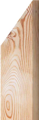 Produktbild von Zaunlatte 120cm - PAKET 25 Stück 9x1,8cm Sibirische Lärche Muster 4 Lattenzaun aus Holz