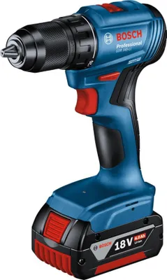 Produktbild von BOSCH Professional GSR 185 LI (1x 4,0 Ah, Ladegerät, Tasche), 0.601.9K3.005