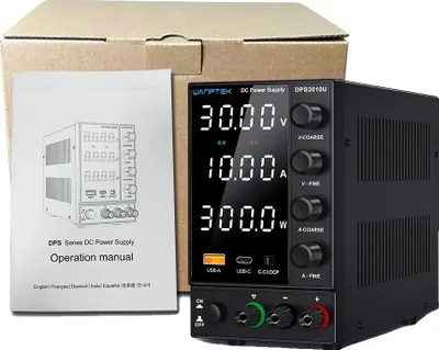 Produktbild von Stromversorgung, einstellbare Spannung, USB-Schnellladung, DPS3010U 30V 10A