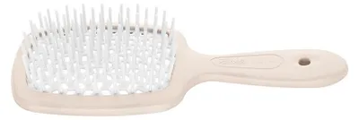 Immagine prodotto di Spazzola Jäneke SUPERBRUSH, color pastello rosa, per capelli ricci, colore bianco