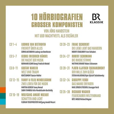 Zdjęcie produktu dla 10 biografii wybitnych kompozytorów