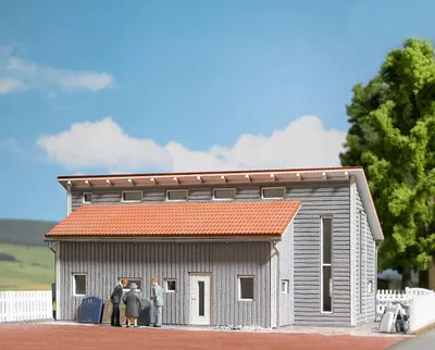 Produktbild von Busch Gewerbehalle H0 1548
