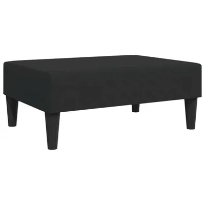 Obrázok produktu pre Podnožka čierna 77x55x31 cm zamat