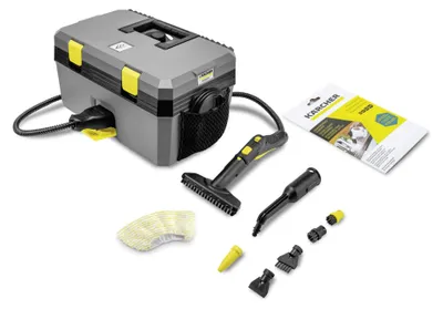 Produktbild von Karcher AG SG 4/2 Classic, Tragbarer Dampfreiniger, 0,5 l, Anthrazit, Schwarz, Gelb, 5 m, 2,5 m, 1,5 l