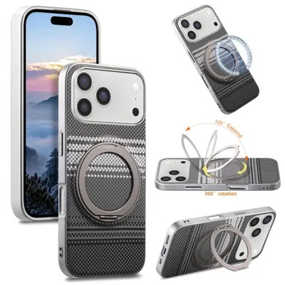 Produktbild von MagSafe Handyhülle für Apple iPhone 18 Pro Max / 17 Pro Max Ringhalter Ständer