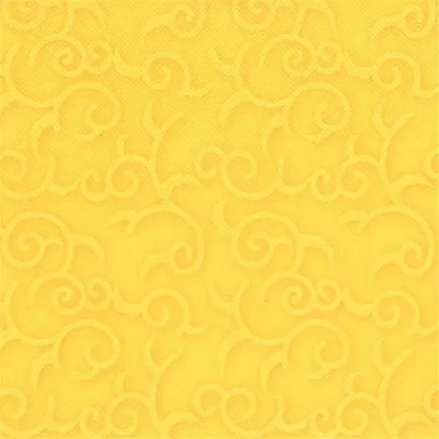 Produktbild von 50 Papstar Servietten ROYAL Collection 1/4-Falz 40 cm x 40 cm gelb Casali 84881