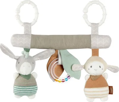 Image de Fehn : portique d'éveil avec hochet et couineur -