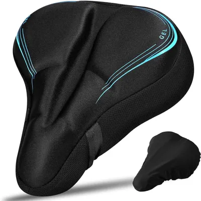 Produktbild von Sattelbezug – Wasserdicht – 27,5 x 23,5 cm – Für Heimtrainer und bikes – Damen und Herren