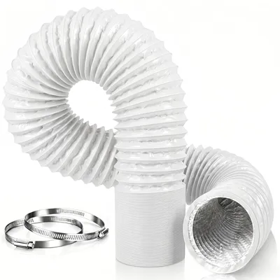Productafbeelding van Ventilatieslang 75mm 3 m, Flexibele Warmeluchtslang