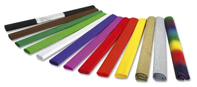 Image de folia 822134 folia Krepppapier-Lagen, (B)500 mm x (L)2,5 m, feuerrot