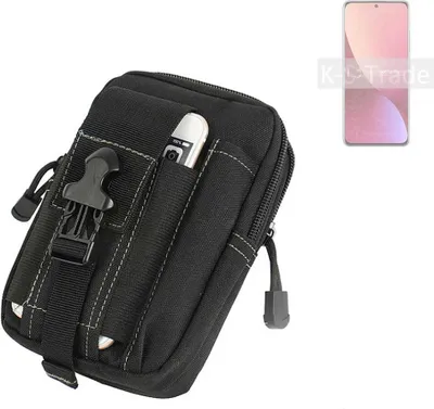 Produktbild von K-S-Trade Gürtel Tasche kompatibel mit Xiaomi 12S Gürteltasche Holster Schutz Hülle Handy Hülle Smartphone outdoor Handy-Hülle schwarz