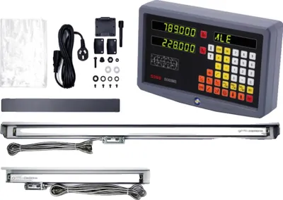 Image de Affichage numérique, 2 axes, haute précision, kit DRO 2 axes