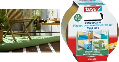 Produktbild von TESA 05686-00018, Montageband, Gelb, 10 m, Innen & Außen, Kunststoff, 50 mm