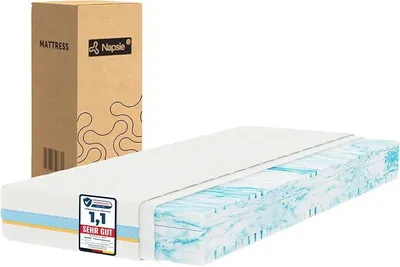 Imagen del producto de Colchón de 160x200 cm (firmeza media y suave), colchón de espuma de 7 zonas