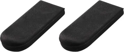 Saxophon Daumen Ruhe Haken Kissen Pad Saver Cover - 2 Stück, Gummi Finger Schutzkissen für Saxophon Zubehör (Alto Tenor
