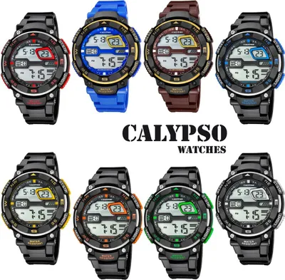 Produktbild von Calypso K5672 Herrenuhr Alarm-Chrono digital PolyurethanArmband, Variante:07