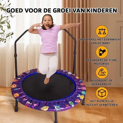 Produktbild von Famanu Kindertrampolin Innen und Außen - 72 x 35 x 10 cm