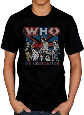 Produktbild von The Who - "My Generation" T-Shirt für Herren/Damen Uni RO7404 (M) (Schwarz)
