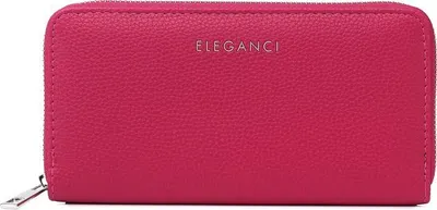 Image de Portefeuille élégant en faux cuir pour femmes avec ritsvac pour les pièces et les billets, idéal pour les cartes, les roses