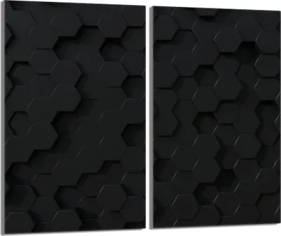 Produktbild von Glasschutzplatte für den Herd 2x30x52 Muster