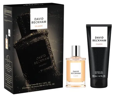 Immagine prodotto di David Beckham Classic Set 50 ml Eau de Toilette EDT & 200 ml Showergel Duschgel