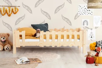 Zdjęcie produktu dla Łóżko dziecięce PIKKO B 80x180 sosna