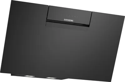 Produktbild von Siemens LC87JFN60, iQ300, Umluft-Wandhaube, 80 cm, Klarglas schwarz bedruckt