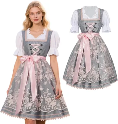 Zdjęcie produktu dla Bawarska sukienka, strój ludowy, dirndl na , rozmiar 42