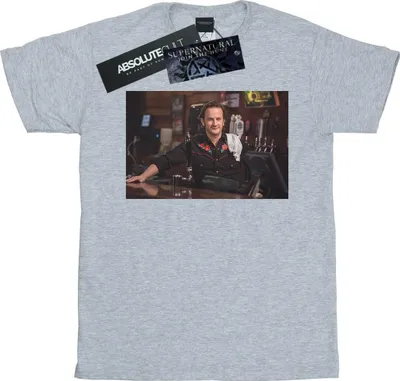 Produktbild von Supernatural - "Gabriel's Bar" T-Shirt für Damen BI44427 (XL) (Grau)