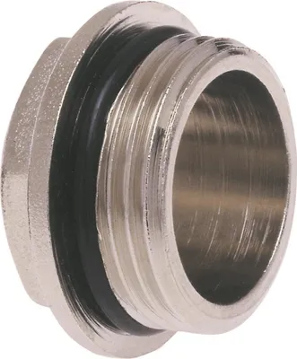 Produktbild von Messing Fitting Gewindefitting, Stopfen AG 1" mit O-Ring-Dichtung