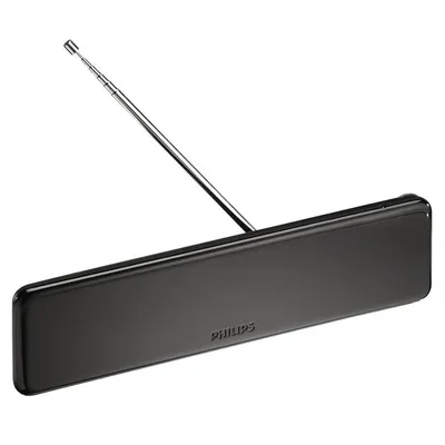 Produktbild von Philips Digital-TV-Antenne SDV5225/12, Schwarz, Mono, 38 dBi, FM, UHF, VHF, 1,8 m, 73 mm