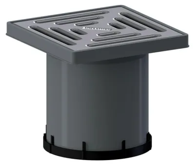 Obrázek produktu pro Dallmer Aufsatz 150x150mm KE 10, Kunststoff-Rahmen