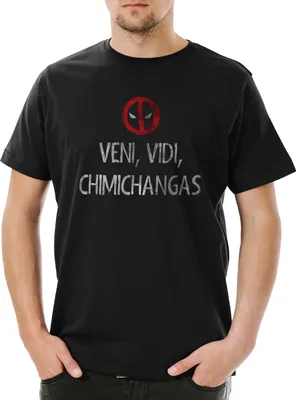 Produktbild von Urban Backwoods Veni Vidi Chimichangas, Herren T-Shirt, Farbe: Schwarz, Größe: XS