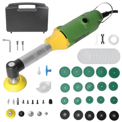 Produktbild von Elektrische Multifunktionsschleifmaschine - Fugenfräser - 350 W - 6 Variable Geschwindigkeiten - Fliesenfugenreinigung - Gravieren - Schleifen/Polieren - EU-Stecker 220 V