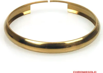 Produktbild von Schlüsselring, Edelstahl, chrom-gold, für MINI