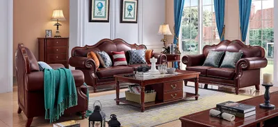 Produktbild von Sofagarnitur 3+2+1 Sitzer Sofa Wohnzimmer Klassisch Möbel Design Couch Sofas Neu