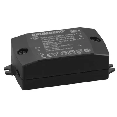 Produktbild von Brumberg 17214000, Schwarz, Kunststoff, IP20, II, 21 mm, 38 g