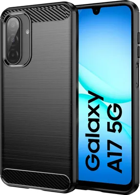 Image de Housse carbone pour Samsung Galaxy A17 5G Housse téléphone portable Case TPU Cover Housse téléphone portable