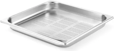 Produktbild von HENDI Gastronorm Behälter 2/3 40 mm Edelstahl perforiert
